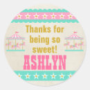 Search for carousel thank you stickers Pink
