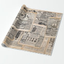 Search for decoupage wrapping paper Steampunk