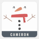 Search for funny snowman stickers Santa