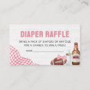 Search for game day invitations Diaper raffle