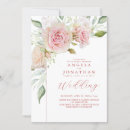 Search for pastel rose invitations Elegant modern floral