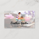 Search for lotus logo business cards Massage therapist