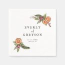 Search for christmas wedding napkins Watercolor