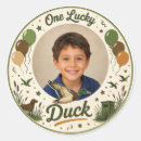 Search for lucky duck stickers 1st birthday
