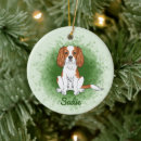 Search for cavalier king charles christmas tree decorations Brown