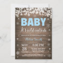 Search for its a boy shower invitations Snowflake