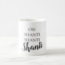 Search for shanti mugs Peace