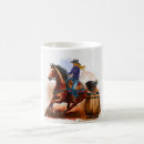 Search for barrel racing mugs Western