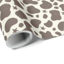 Search for brown cow wrapping paper Cowboy