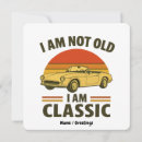 Search for funny car invitations Vintage