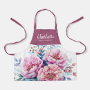 Search for flowers aprons Girls