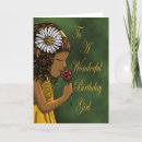 Search for green daisy cards Girl