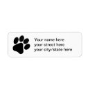 Search for non return address labels Charity