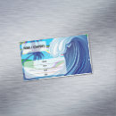 Search for ocean waves business cards Summer