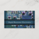 Search for electronics repair business cards Circuit board