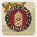 Search for military rank stickers Sendoff marine sergeant major