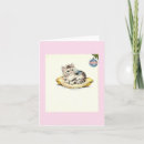 Search for vintage ornament cards Kitten