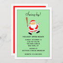 Search for baseball christmas invitations Open house