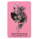 Search for pink flowers rectangular magnets Leaves