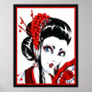 Search for black anime girl posters Japanese