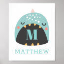 Search for dinosaur nursery posters Blue