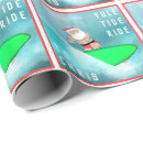 Search for hawaii christmas wrapping paper Surfboard