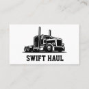 Search for trucking business cards Driver