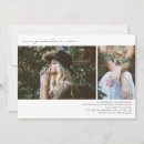 Search for 2 graduates graduation invitations Black and white