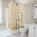 Search for black and tan shower curtains Minimalist