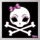 Search for girly skull posters Skeleton