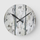 Search for white washed clocks Vintage