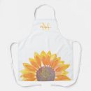 Search for sunflower aprons Watercolor