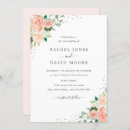 Search for rose gold confetti wedding invitations Summer