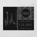 Search for damask monogram postcards Thank you
