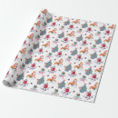 Search for wolf christmas wrapping paper Woodland