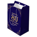 Search for navy and gold gift bags Happy birthday