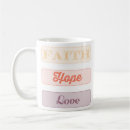 Search for faith hope mugs Catholic