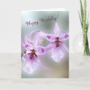 Search for orchid birthday cards Celebration