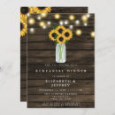 Search for string lights rehearsal dinner invitations Mason jar