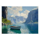 Search for fjords posters Boat