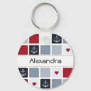 Search for red heart pattern key rings Girly
