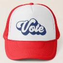Search for red white and blue hats Republican
