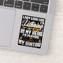 Search for playing guitar stickers Orchestra