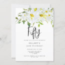 Search for summer 50th birthday invitations Fiftieth