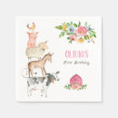 Search for farm animals napkins Barnyard