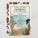 Search for cowboy baby boy shower invitations Rustic