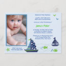 Search for nautical christening invitations Boats