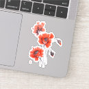 Search for red ink stickers Elegant