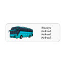 Search for bus return address labels Vehicle