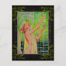 Search for absinthe green fairy postcards Fantasy